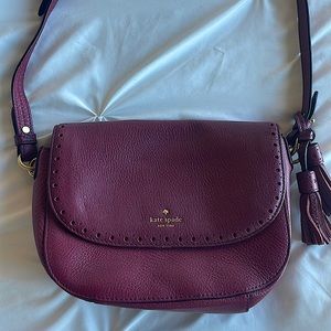 Kate Spade Burgundy Crossbody Purse